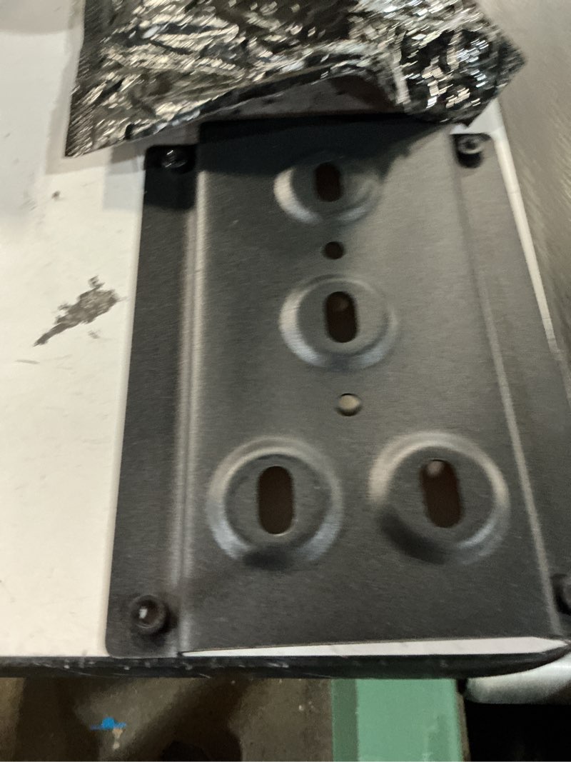 Condition photo showing Good Condition for front bumper license plate mount fits subaru outback/forester/brz | no drill front license plate frames tow hook license plate bracket holder mounting kit for car shows outback/forester 2015-2023/brz 2022-2023