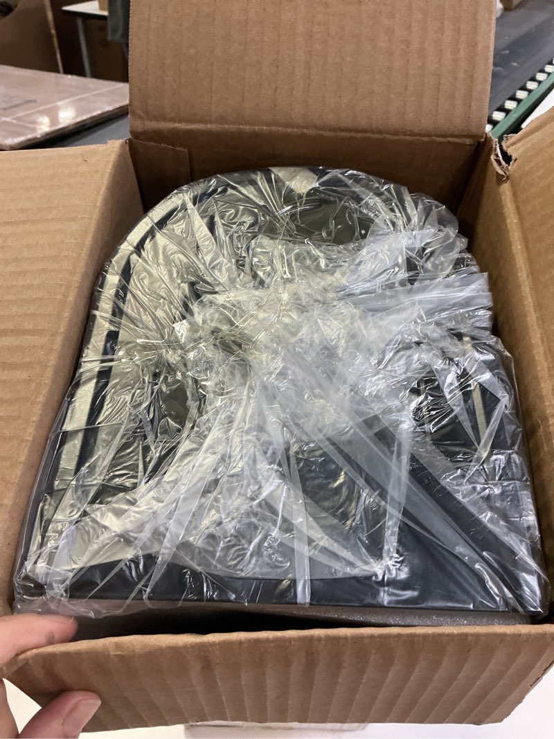 Condition photo showing Good Condition for Black Metal Mailbox, Galvanized Steel Outside Mailboxes, Standard Medium Capacity, 20 x 8.7 x 6.7 Inches