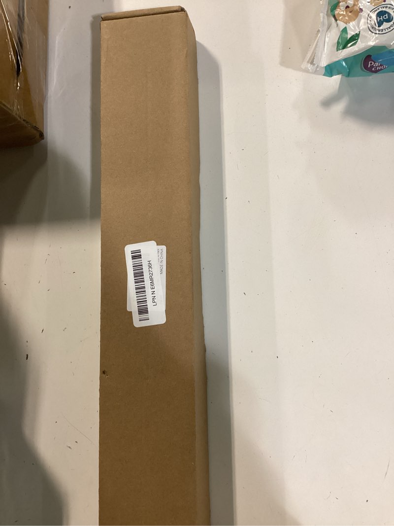 Condition photo showing New/Like New for french door curtain rod adjustable 18"-32", 1/2" diameter window cafe curtain rods, screwed sash rod for door window, black, 4 pack 18-32 inch 4 pack black