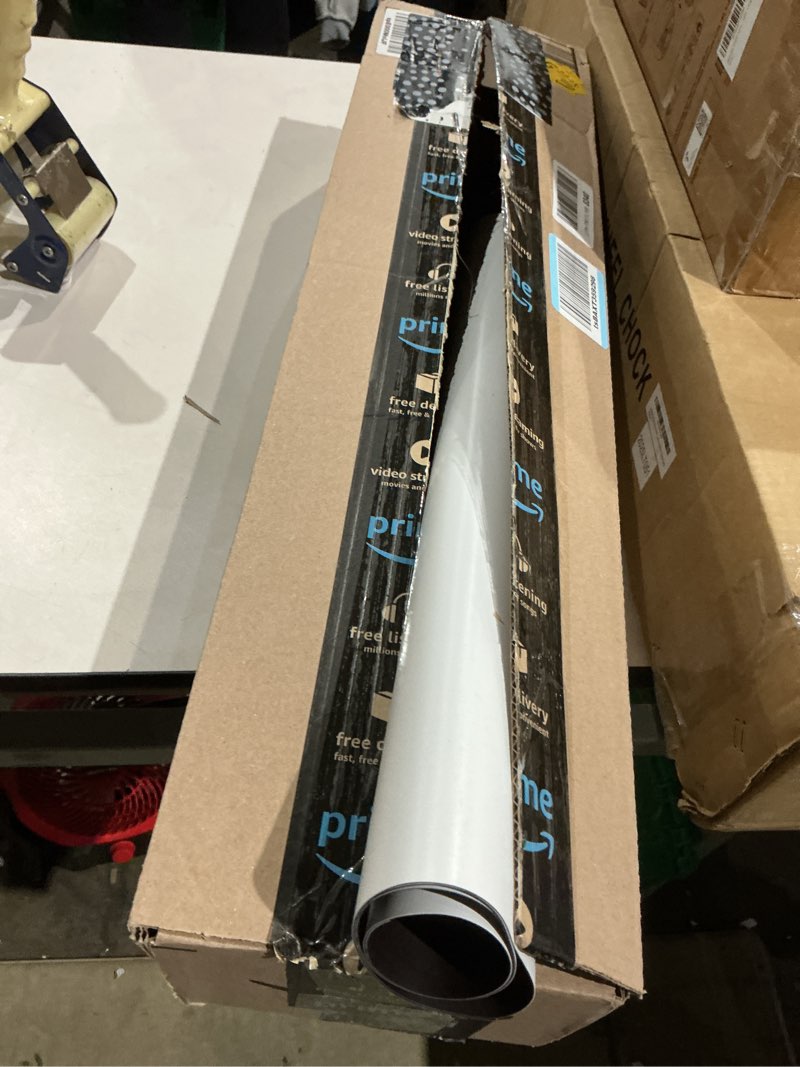 Condition photo showing Good Condition for amylove blank white surface magnet sheets 24 inch x 3 feet, 30 mil magnetic roll printable flexible vinyl blank magnetic sign sheet safe for vehicles diy craft project