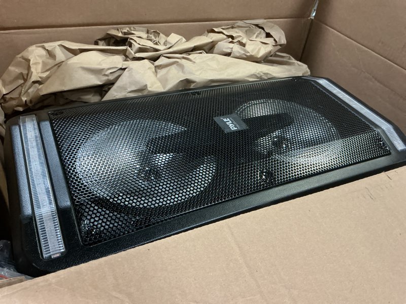 Pyle Bluetooth Speaker & Microphone System - Portable Stereo Karaoke Speaker