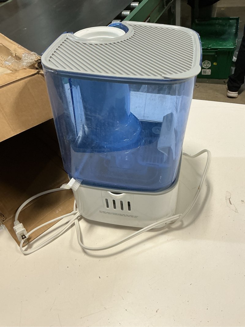 Condition photo showing As Is for levoit classic300s ultrasonic smart top fill humidifier, extra large 6l tank for whole family, app & voice control, essential oil diffuser, humidity setting with sensor, quiet sleep mode, night light blue classic300s