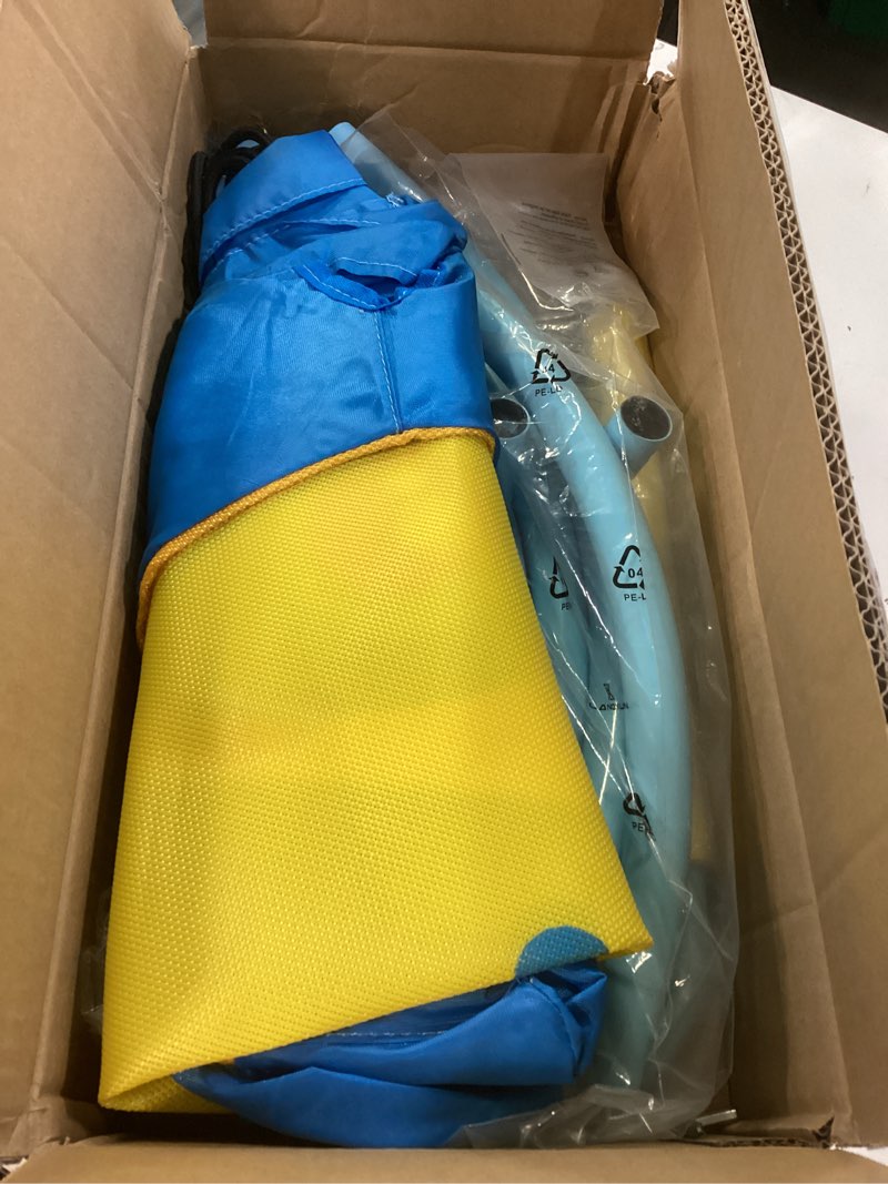 Condition photo showing Good Condition for langxun baby & toddler toys, mini toddler trampoline, birthday gifts for baby toddler boys & girls, toddler gift ideas, indoor outdoor trampolines for kids ages 6 months to 4 years rocket trampoline