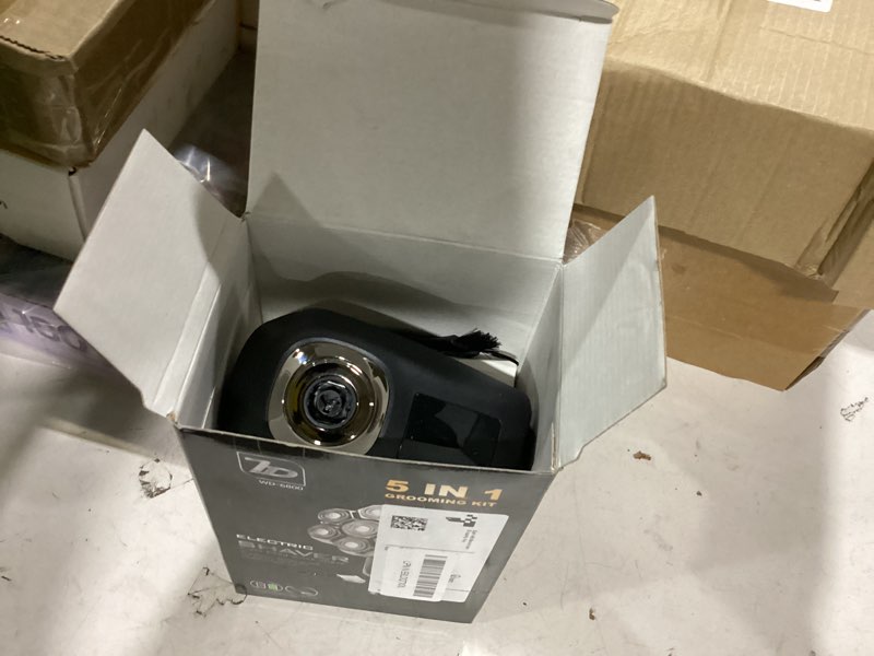 Condition photo showing As Is for head shavers for bald men, electric detachable head shaver for male, waterproof wet dry body bald head shaver, rechargable rotary shavers/razor for husband father (matte)