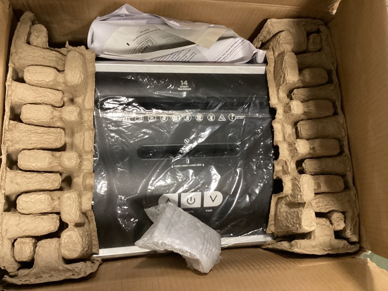 Condition photo showing Good Condition for Ativa® 14-Sheet Super Micro-Cut Shredder, A14SMC19