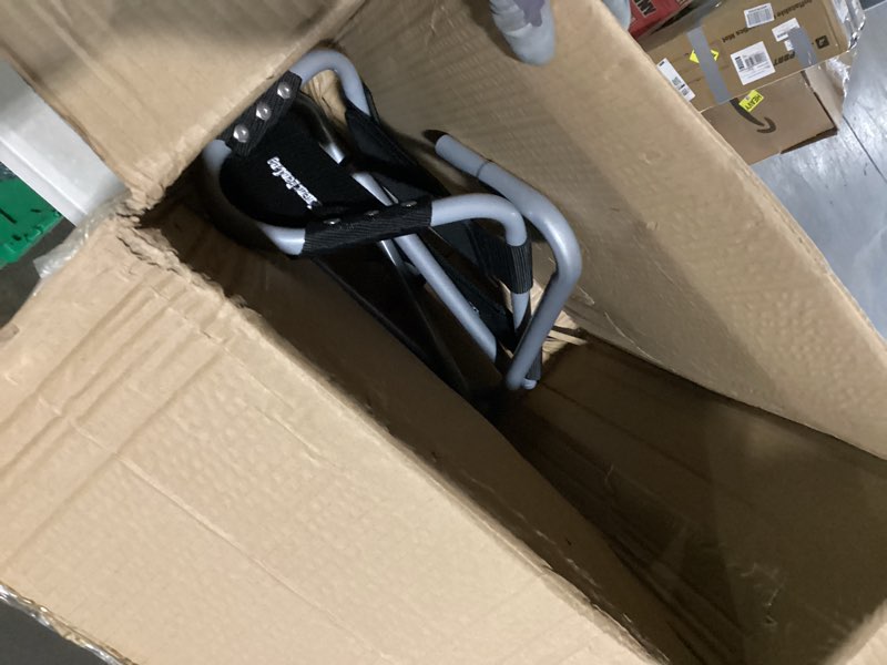 Condition photo showing Good Condition for drive medical 2-in-1 raised toilet seat with removable padded arms - elevated bathroom safety support - secure locking attachment - easy height assistance - durable plastic construction standard