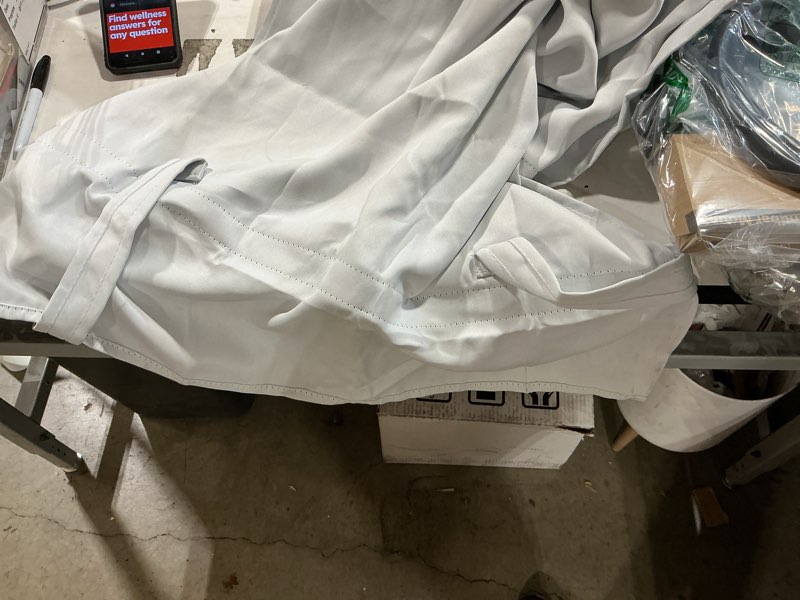Condition photo showing As Is for similiar product not haomaijia waterproof couch cover for dogs washable,faux fur pet couch covers for sofa,soft dog bed cover non-slip couch covers for 3 cushion couch sofa pet friendly (off white, 35\\\" x 74\\\") off white 35\\\" x 74\\\" nolike stock photo similiar product