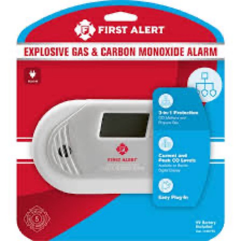 first alert plug-in natural gas detector propane detector carbon monoxide detector