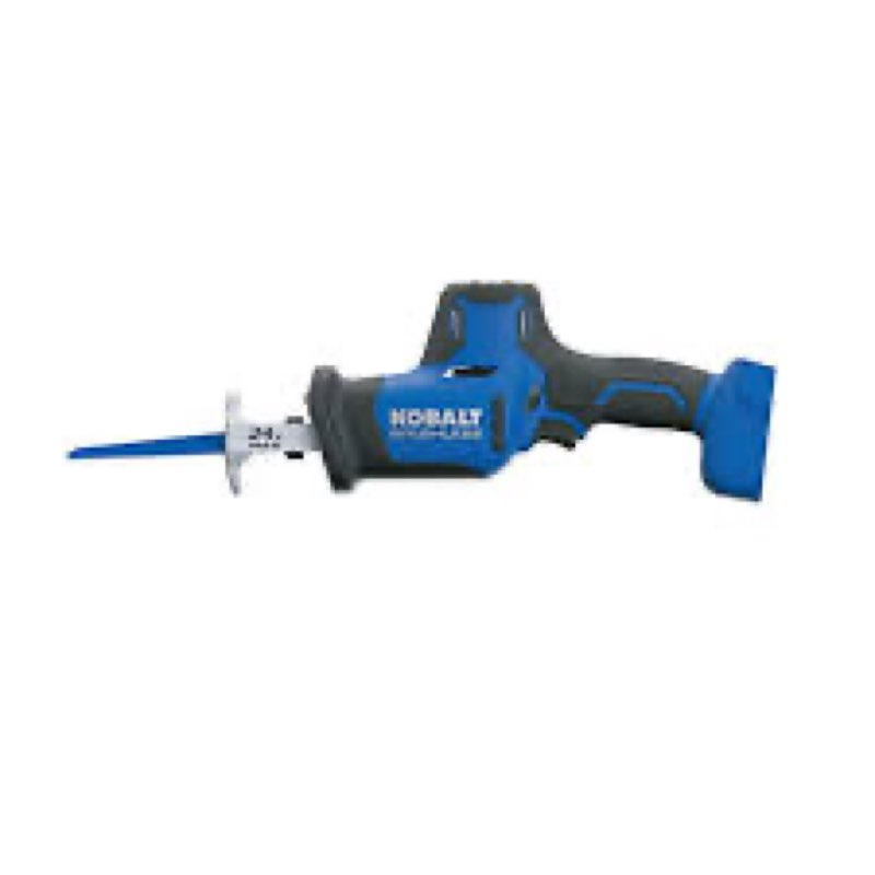 kobalt 24-volt variable brushless cordless reciprocating saw (battery and charger not included)