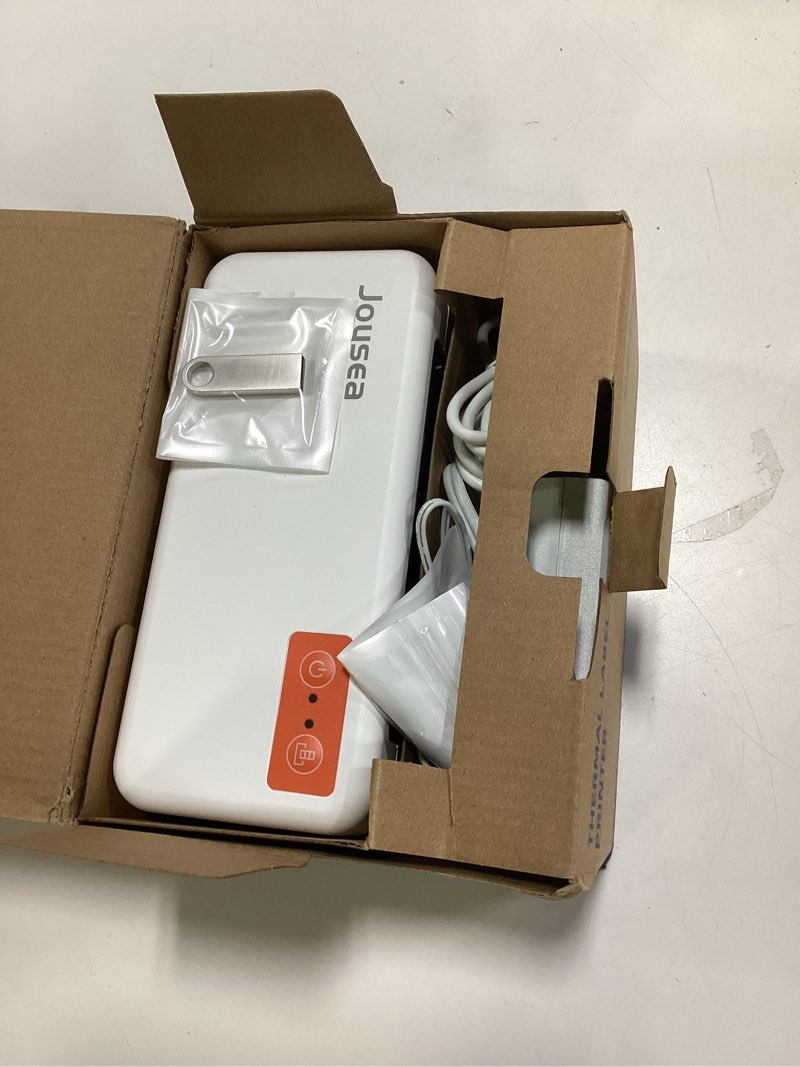 Condition photo showing Good Condition for Joysea Bluetooth Shipping Label Printer, E41 Pro 4x6 Wireless Thermal Printer for Amazon, FedEx, USPS Labels, Compatible with iOS, Android, Windows Mac White