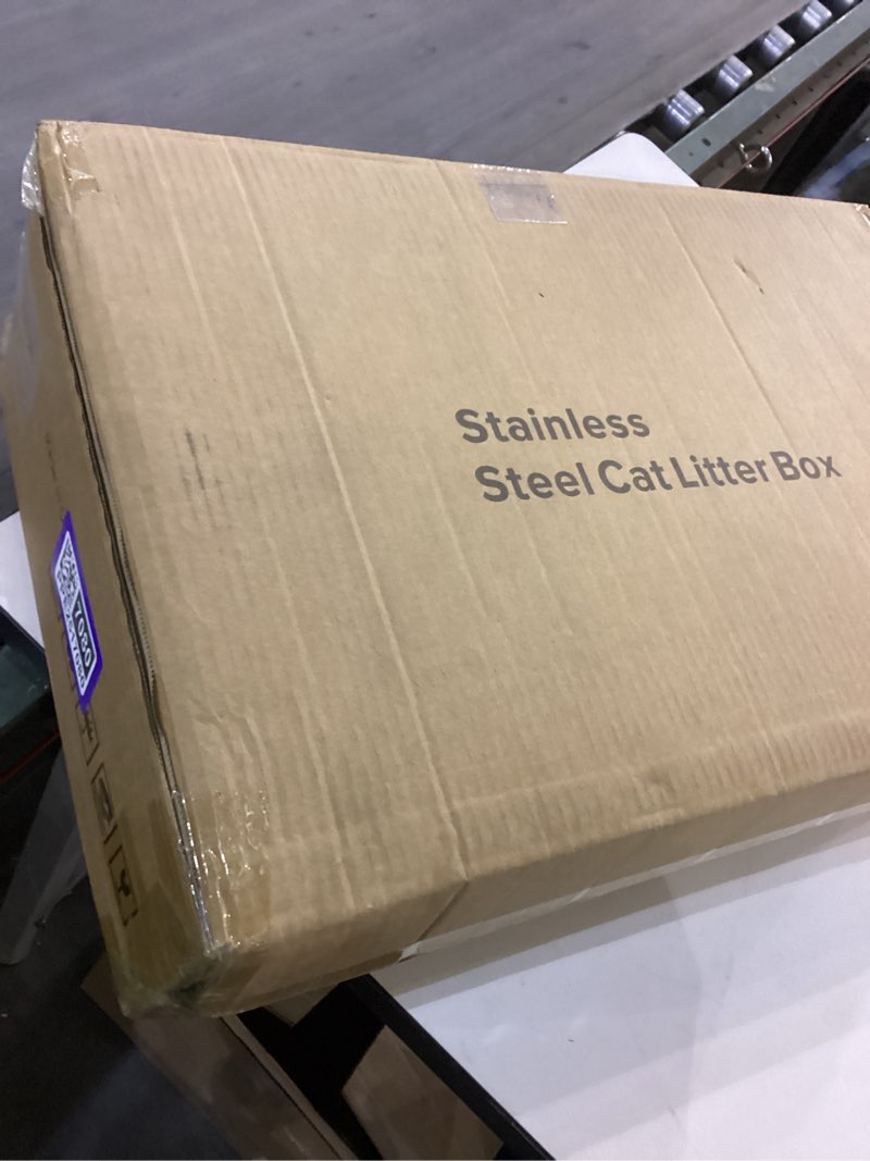 stainless steel cat litter box