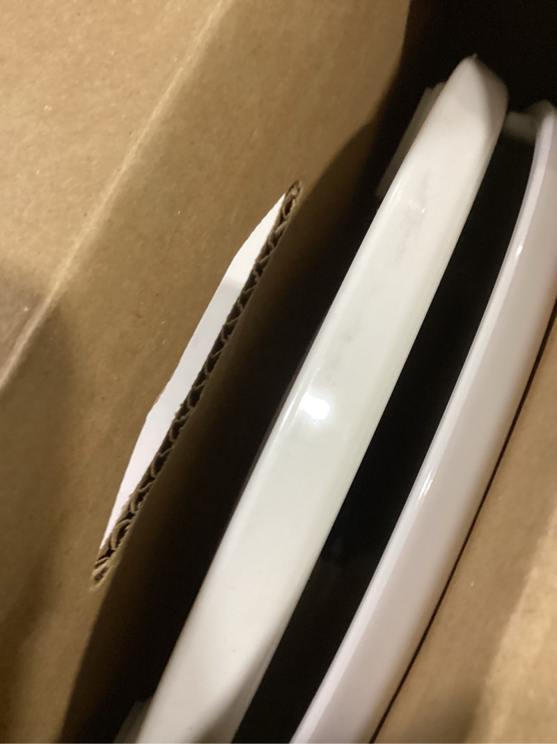 Condition photo showing Good Condition for kohler k-20110-0 brevia elongated toilet seat with grip-tight bumpers, quiet-close seat, quick-attach hardware, white