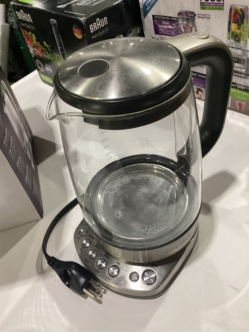 Condition photo showing Good Condition for used breville bke830xl iq kettle pure water heater, 57 oz, brushed stainless steel