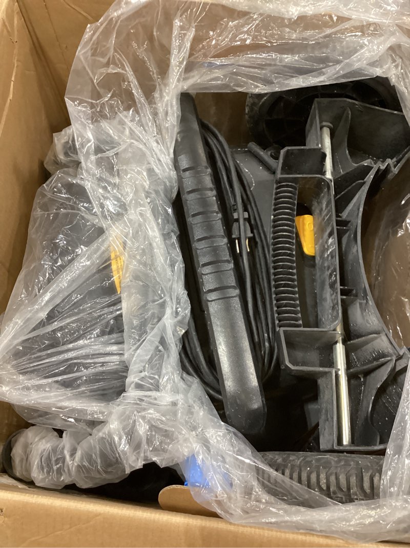 Condition photo showing As Is for dewalt dxv16pa 16 gallon poly wet/dry vac/acc, 6.5hp shop vacuum wet/dry for jobsite/workshop, yellow yellow 16 gallon