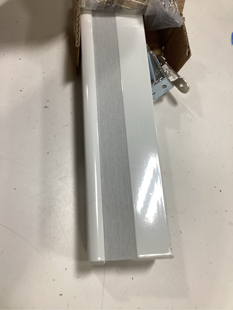 Condition photo showing As Is for lazblinds cordless cellular shades, blackout privacy honeycomb shades for home, thermal insulation noise reduction blinds for windows, 32'' w x 36'' h, white blackout-white 32'' w x 36'' h