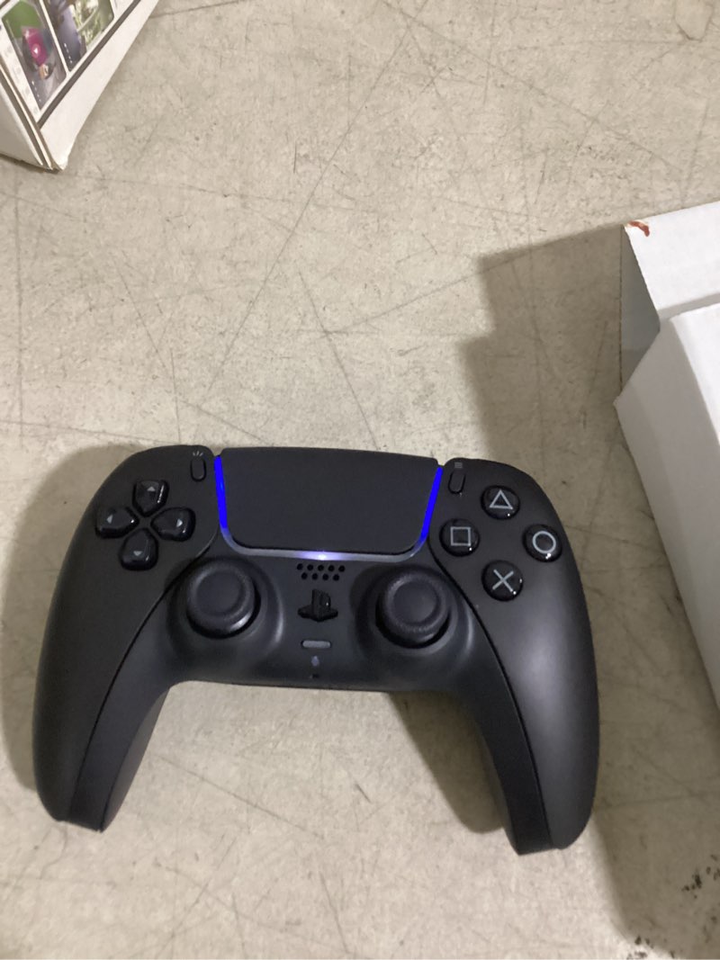 Condition photo showing New/Like New for working verified playstation dualsense™ wireless controller – midnight black - for ps5, pc, mac & mobile
