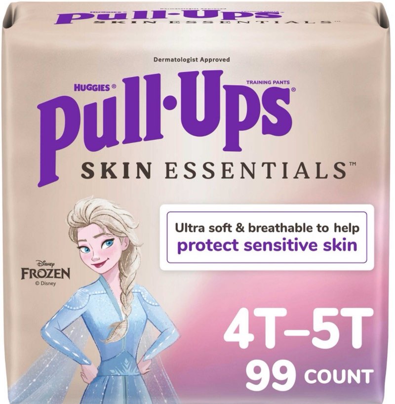 Pull-Ups Girls' Skin Essentials Luxury Training Pants - Size 4T-5T - 99ct