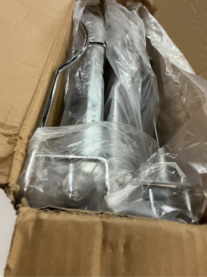 Condition photo showing Good Condition for DINDON 2 Tier Pull Out Cabinet Organizer (20" W X 21" D), Double Tier Wire Basket Slide Out Shelf Storage for Kitchen Base Cabinet Organization ?for Kitchen, Pantry, Bathroom, Chrome Chrome 20'' W X 21'' D