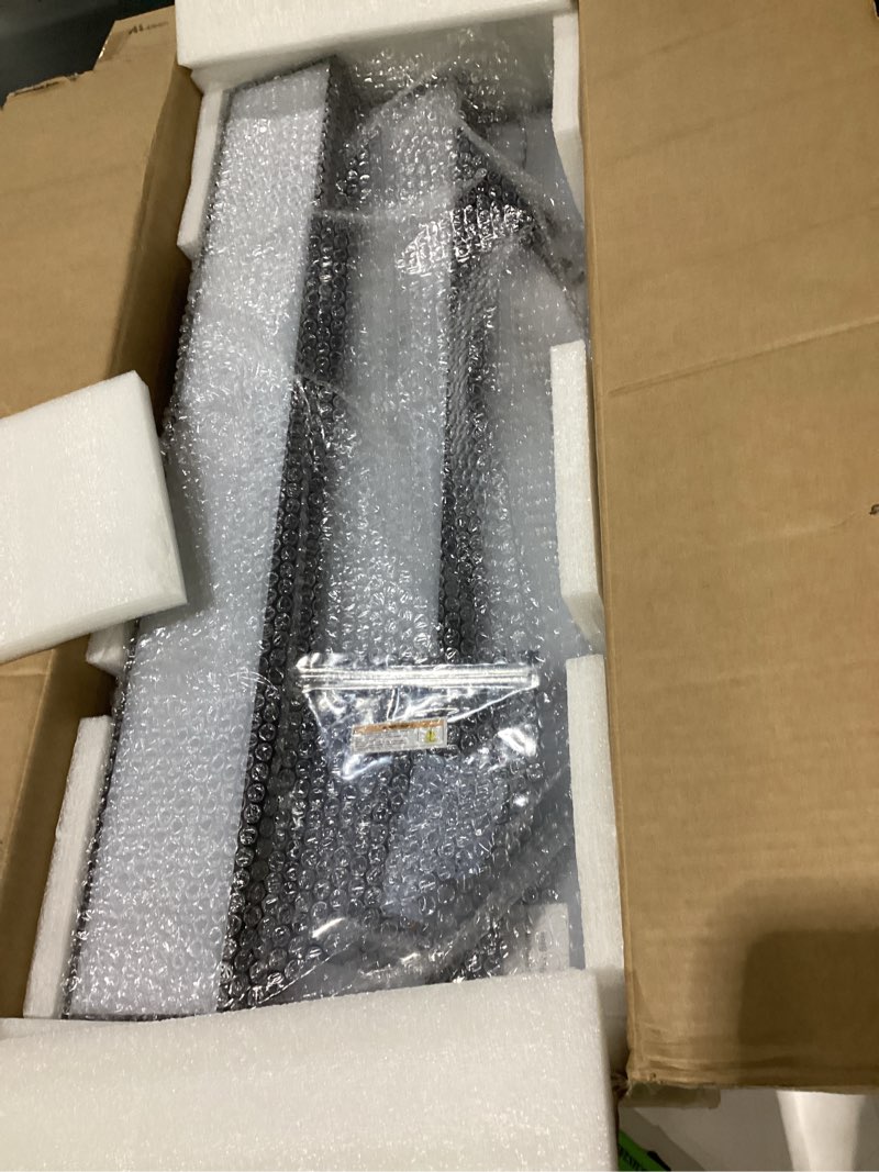 Condition photo showing New/Like New for LED Lighted Liquor Bottle Display Shelf, 3 Tier 30 Inch Alcohol Whiskey Rack Stand Tray for Home Bar Living Room Accessories and Decor, Bourbon Shelf for 24 Bottles 3 Tiers 30 Inches