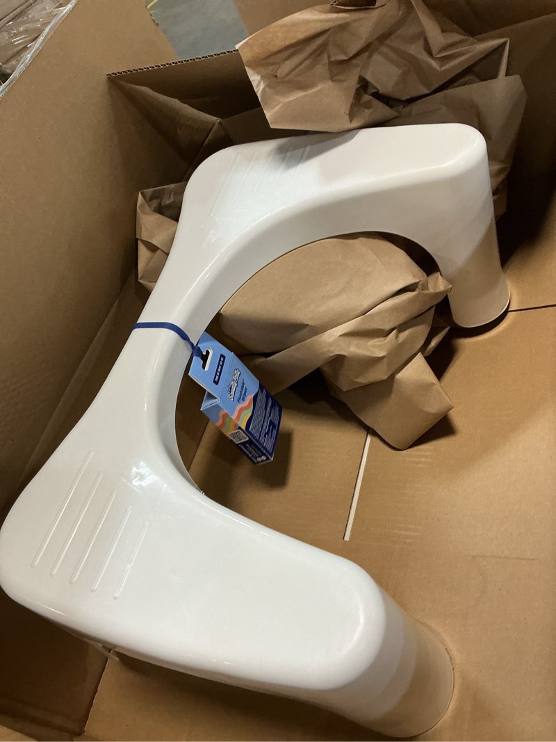 Condition photo showing Good Condition for Squatty Potty Simple Curve Bathroom Toilet Stool 7" White