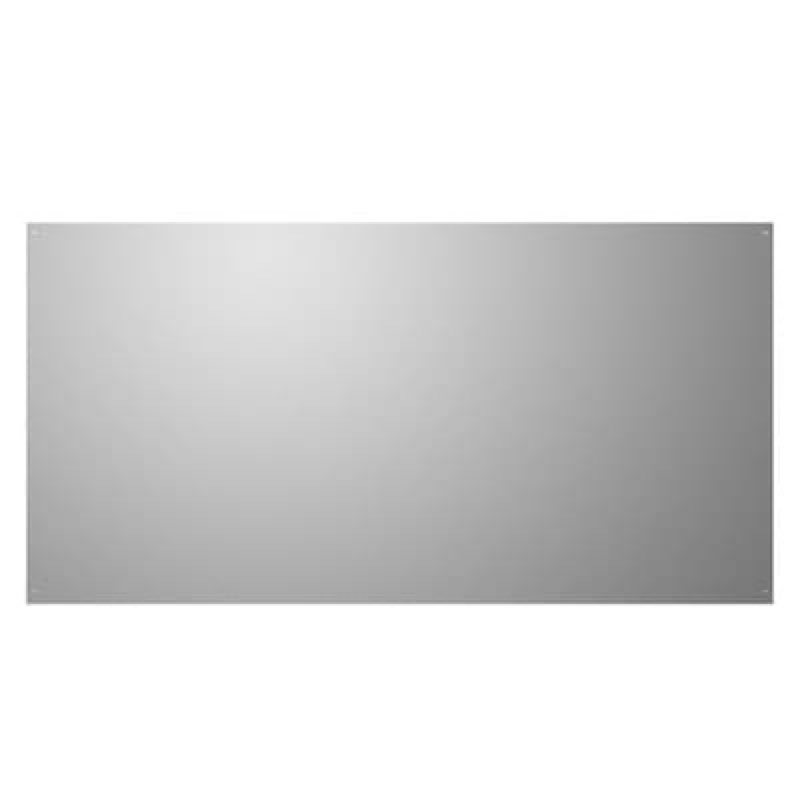 broan duct-free universal backsplash plate stainless steel