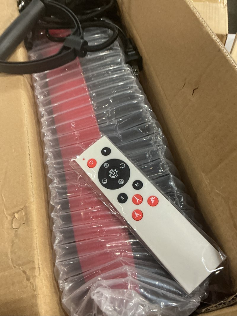 Condition photo showing Good Condition for Vibration Plate Exercise Machine, Health & Fitness Full Body Vibration Platform, Portable Vibration Plate Platform for Weight Loss Home Fitness, Lymphatic Drainage, w/Resistance Bands+Remote Red