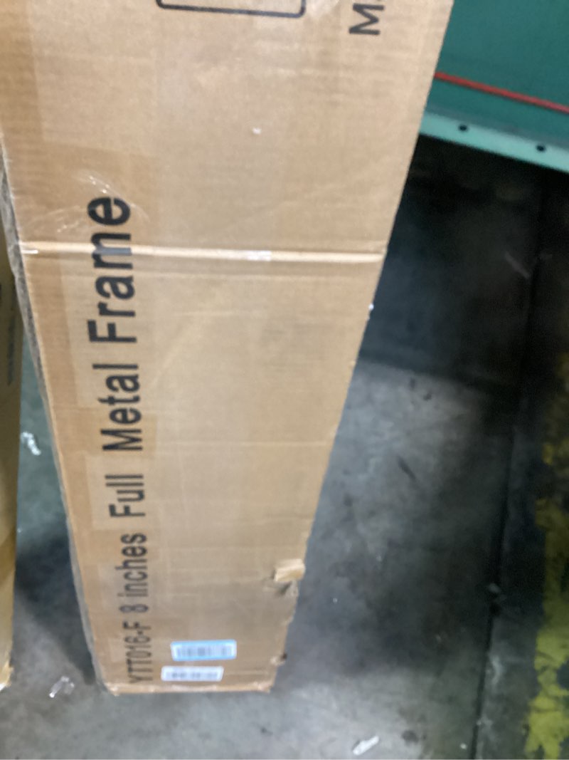 Condition photo showing New/Like New for Floating Bed Frame with Smart LED Lights Metal Platform Bed Easy Assembly No Box Spring Needed (Full)