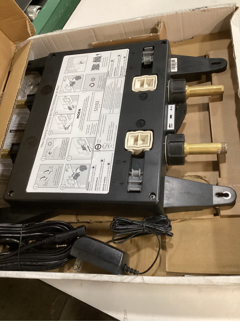 Condition photo showing Good Condition for moen smart water 2-outlet digital thermostatic shower valve kit with standard 1/2" connections, s3102 valve only 2-outlet 2-outlet valve only
