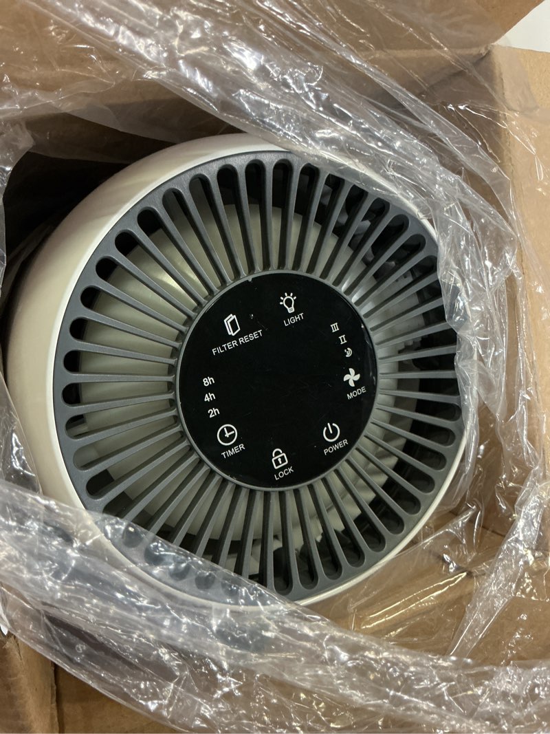 Condition photo showing Good Condition for AromaRoom Air Purifiers for Bedroom with True HEPA13 Filters 3-in-1, Pet Air Purifier with Aroma Pad for Wildfires Smoke Pollen Dander, 22dB Quiet Air Cleaners for Baby Room Office Dorm Pearl-White