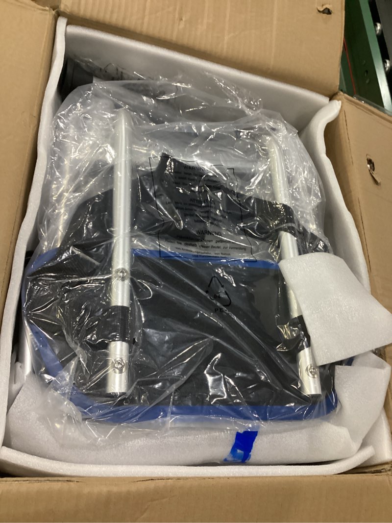 Condition photo showing New/Like New for FSA/HSA Eligible Sliding Shower Chair Tub Transfer Bench for Bathtub with Swivel Seat, Padded Shower Bench with Pivoting Arms, Height Adjustable Shower Seat, 350 lbs, Blue, Standard Standard-Blue(Sliding&Swivel)