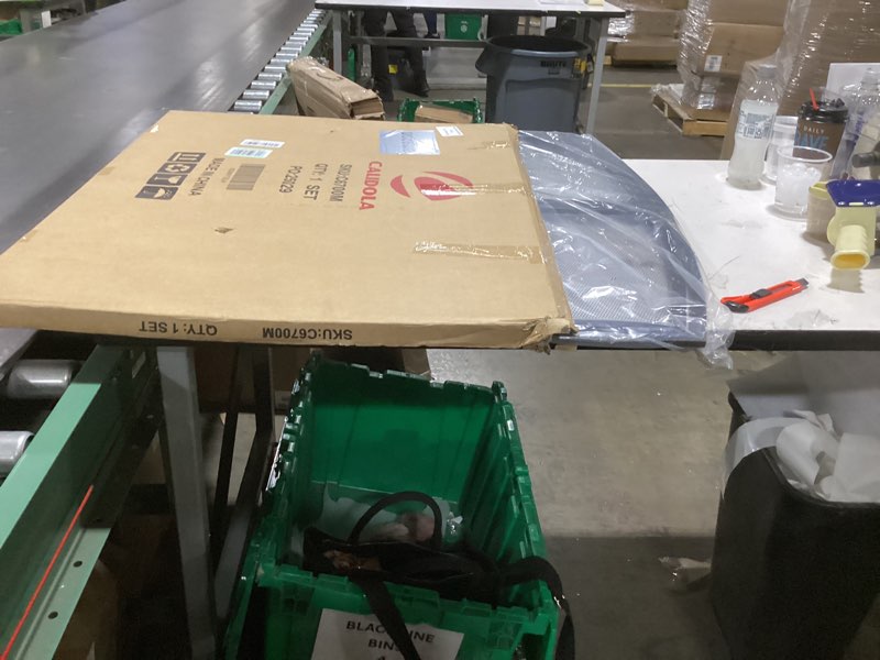 Condition photo showing New/Like New for Fireplace Screen with Doors, 35" W x 28" H, Heavy Duty Solid Steel Frame, Wrought Iron Spark Guard, Baby Proof Fireplace Gate, Decorative Black Safety Screen for Wood Stoves and Fireplaces