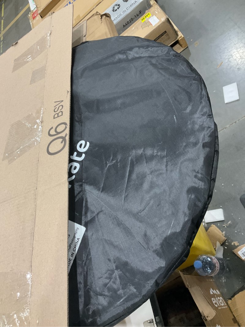 Condition photo showing Good Condition for Kate 5x6.5ft(1.5x2m) Collapsible Backdrop Self Tape Blue Green Twist Flex Folding Pop up Backgrounds for Photoshoot, Headshots Photo, Video Calls Blue/Green