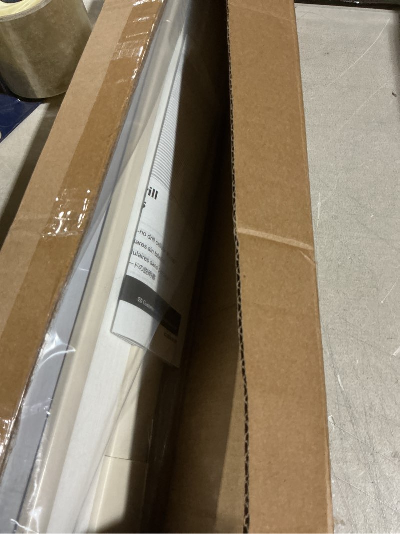 Condition photo showing Good Condition for lazblinds no tools no drill cordless cellular shades, light filtering honeycomb shades for home, thermal insulation blinds for windows, 30" w x 48" h, beige light filtering-beige 30" w x 48" h