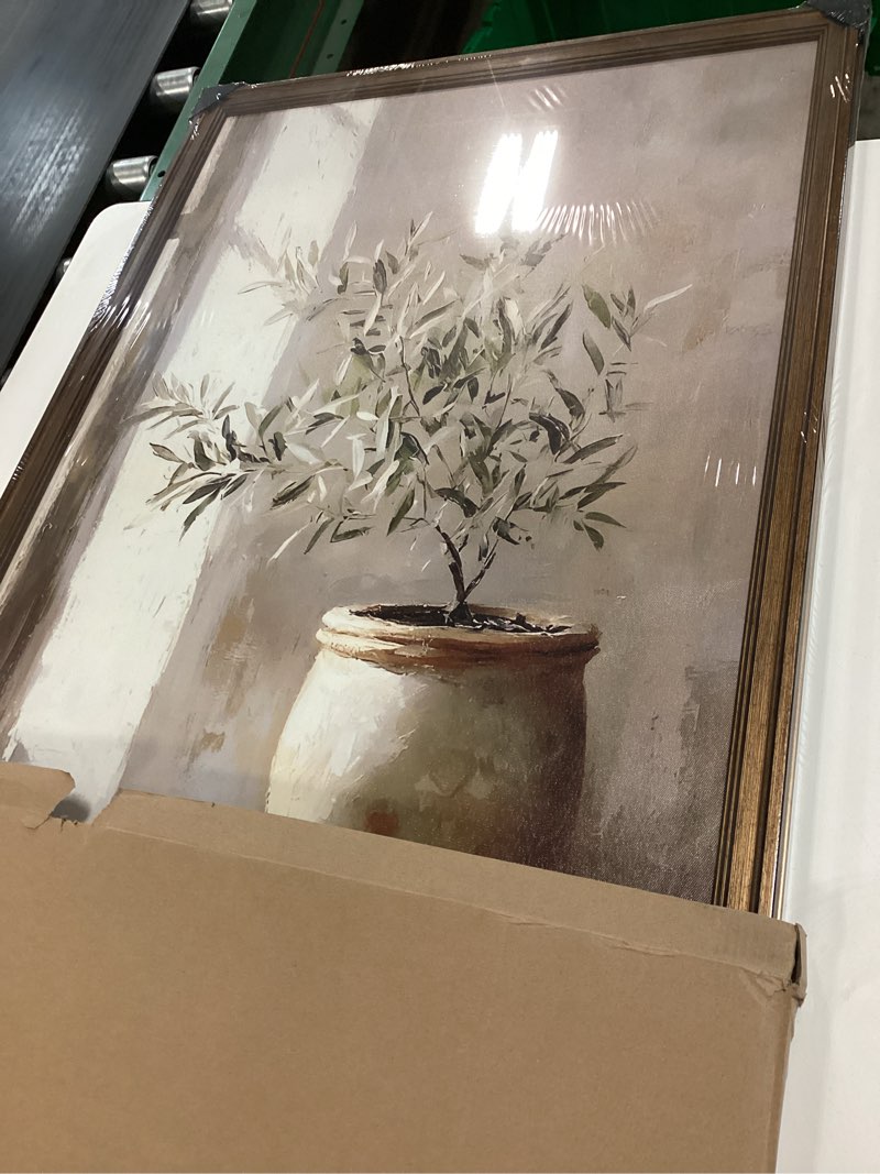 Condition photo showing New/Like New for YX Tide Canvas Painting Poster and Print Pictures Rustic Dark Floral Painting Living Room and Bedroom Decoration 8x12inch Solid Wood Frame 8x12inch SIMILAR picture 