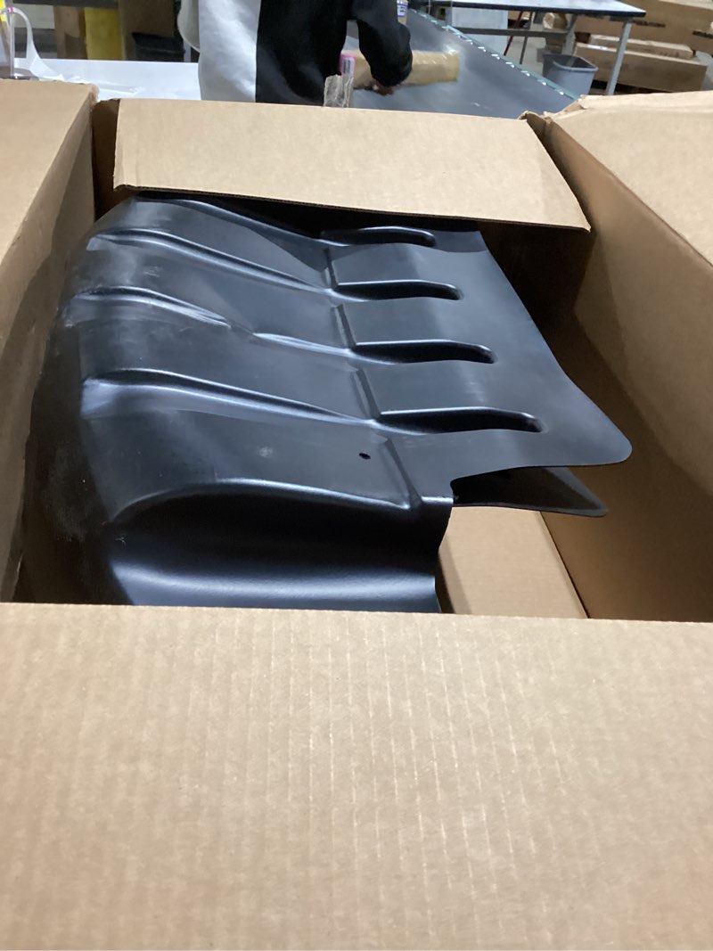 Condition photo showing Good Condition for rough country rear wheel well liners for ford f-150 2wd/4wd (2021-2026) - heavy-duty black hdpe inner fender guards, made in usa