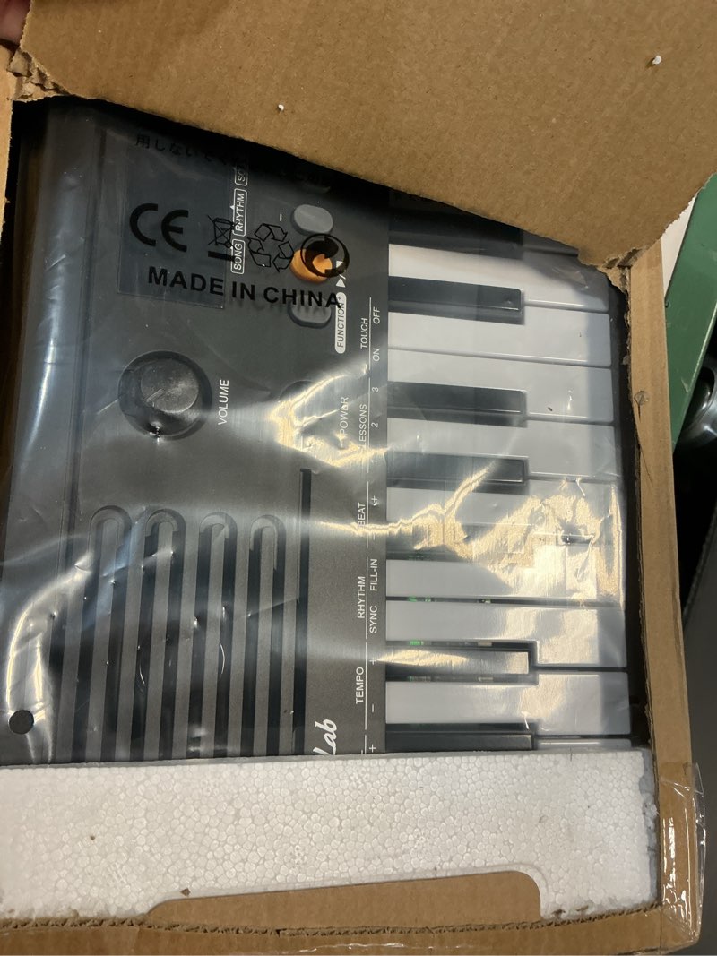 Condition photo showing Good Condition for MK-2 37 Keys Kids Keyboard Piano, Portable Small Keyboard with 40 Songs, 200 Sounds, with MIDI Function, LED Display & Dual Speakers, Compact Mini Music Piano for Kids/Beginners (Black)