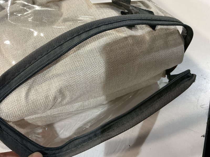 Condition photo showing Good Condition for 100% blackout shield linen blackout curtains for bedroom 108 inches long, back tab/rod pocket living room drapes, thermal insulated blackout curtains 2 panels set, 50" w x 108" l,cream cream 50"w x 108"l (pack of 2)