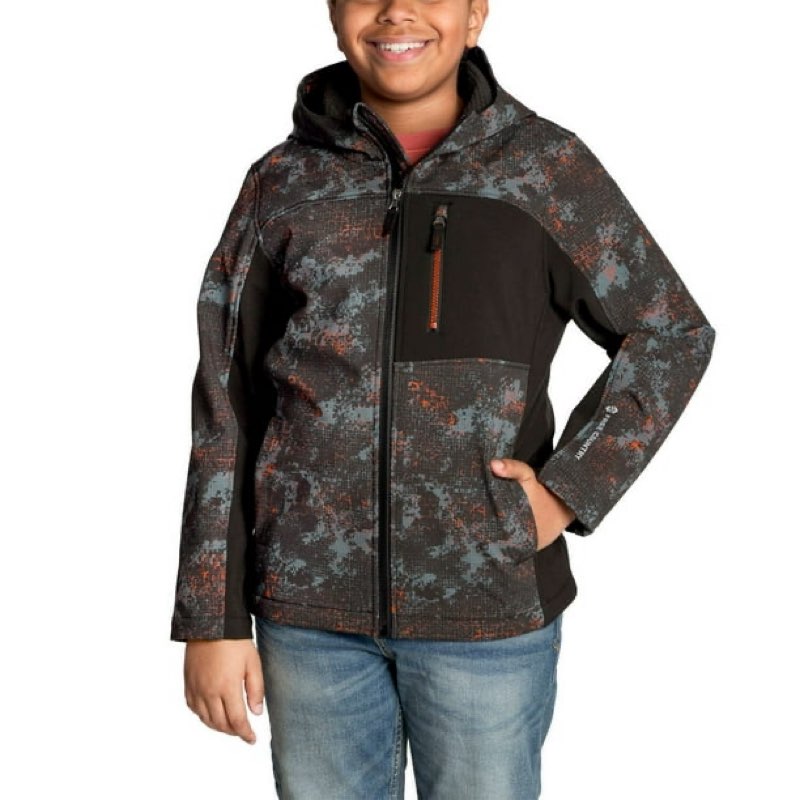free country boys softshell jacket (size l/g ) 
