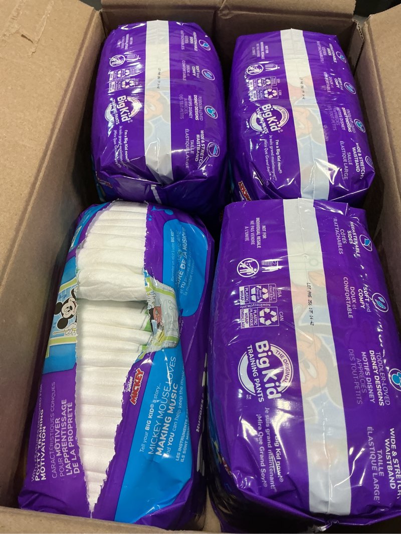 Condition photo showing As Is for Pull-Ups Boys' Learning Design Pack Disposable Training Pants - 3T-4T - 112ct