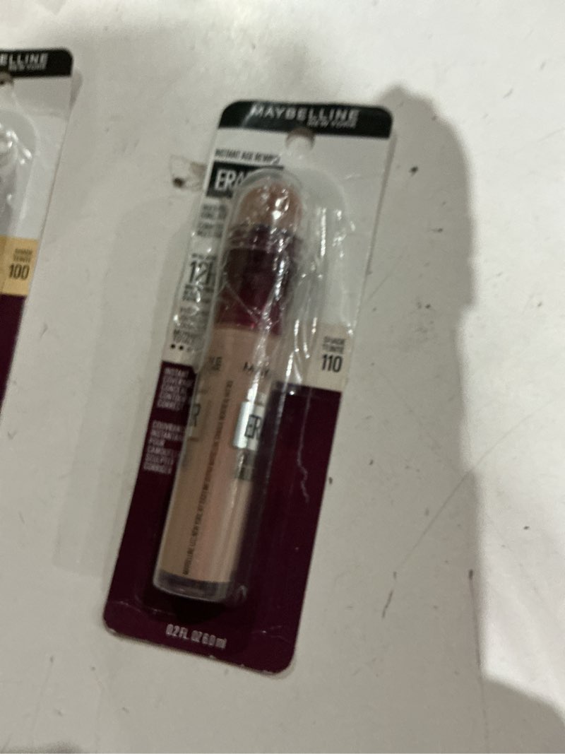 Condition photo showing As Is for maybelline instant age rewind instant eraser multi use concealer, 146, 0.2 fl oz