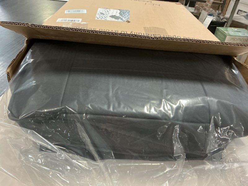 Condition photo showing New/Like New for aomsazto seat covers fit for chevrolet/chevy silverado 2007-2025 2026 gmc sierra silverado 1500 2500hd 3500hd trail boss z71 crew double extended cab leather truck seat covers full set (black) 5 seats #014 black fit for sierra/silverado 2007-2026