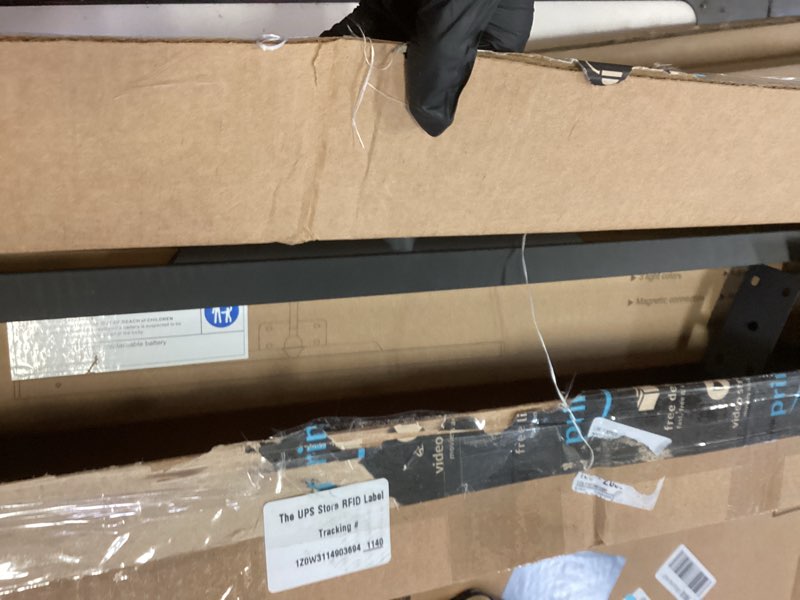 Condition photo showing Good Condition for 24 Inch Picture Light - Black Battery Operated Wireless Wall Sconce with Remote & Timer for Paintings, Gallery, Mirror & Artwork Black 1Pack - 24 in