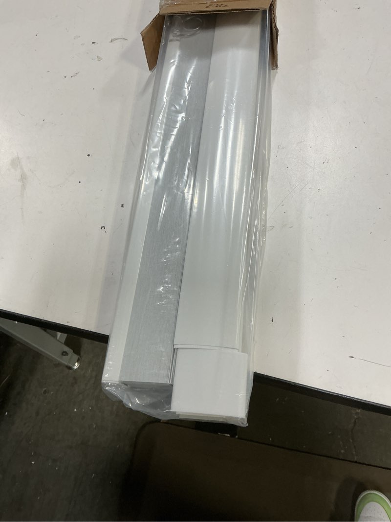 Condition photo showing Good Condition for lazblinds no tools no drill cordless cellular shades, blackout light blocking honeycomb shades for home, thermal insulation blinds for windows, 28" w x 48" h, white blackout-white 28" w x 48" h