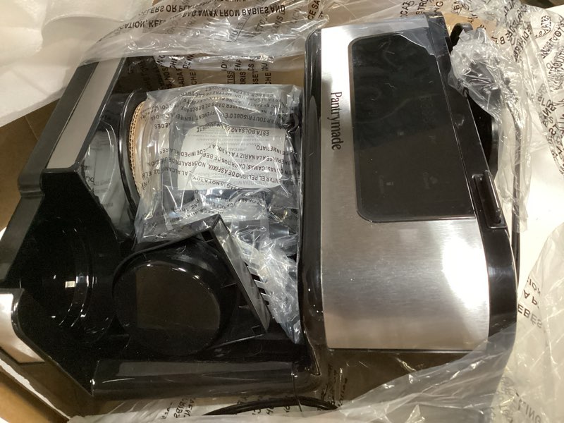 Condition photo showing Good Condition for dual brew coffee maker | 12-cup & single serve drip machine | touchscreen programmable | k-cup & ground coffee compatible | glass carafe | auto shut-off