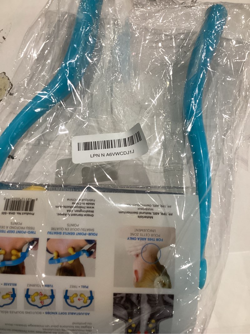 Condition photo showing Good Condition for Lindo Shiatsu Neck Massager - Adjustable Knobs for Four-Point Gentle Shiatsu or Two-Point Deep Tissue Massage