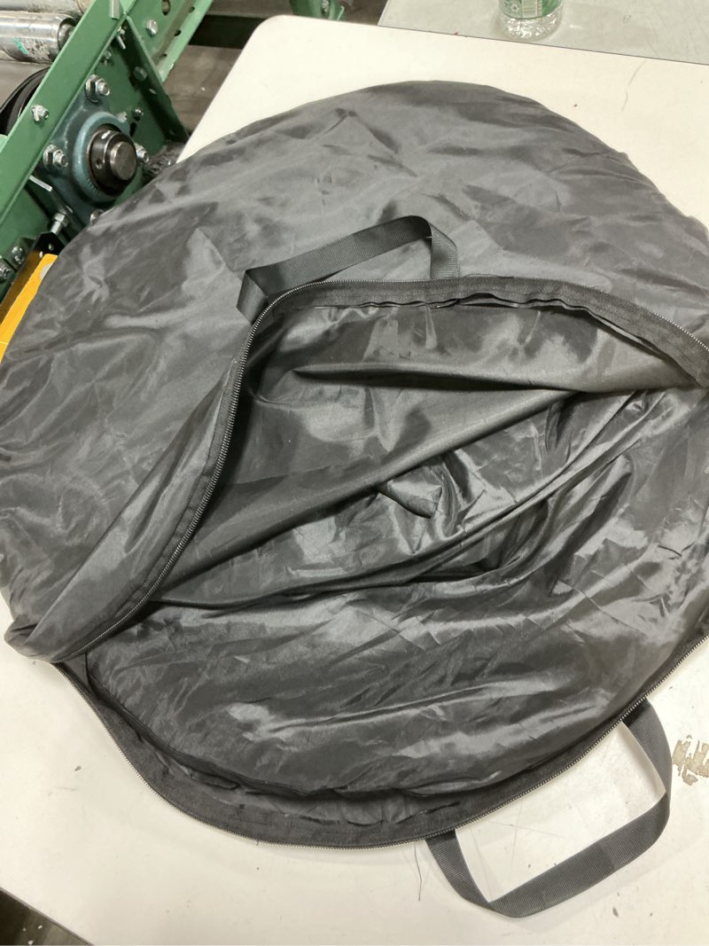 Condition photo showing Good Condition for l runnzer crib blackout cover, breathable blackout crib cover to block 90% of light, portable crib tent blackout for baby better napping or sleeping 54.2" x 27.6" x 51.6"