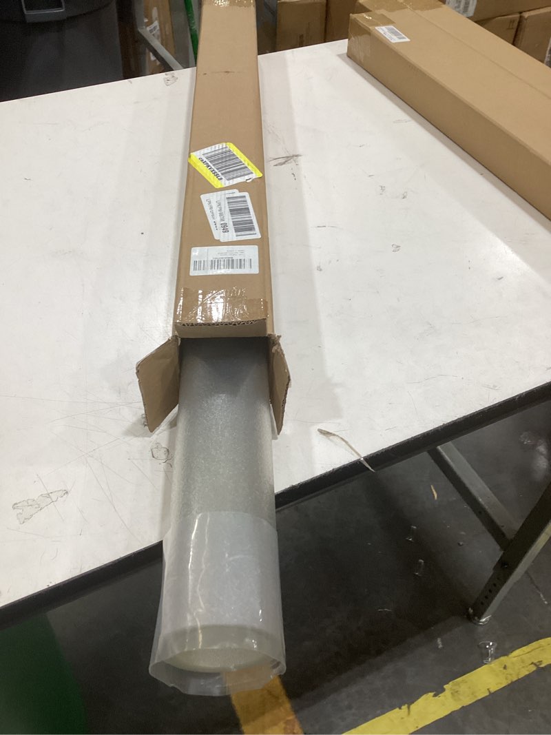 Condition photo showing As Is for office chair mat for carpet, 30" x 48" clear desk rolling chair mat for hardwood floor protectors (rectangle) 30"x48" rectangle