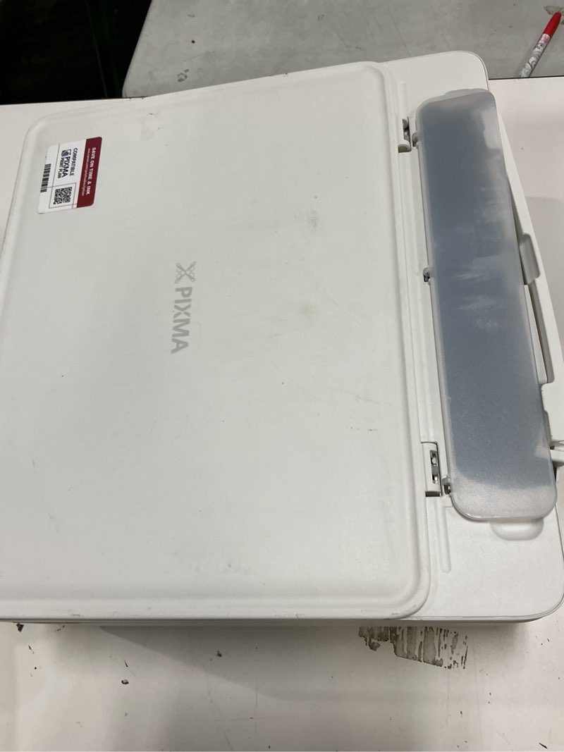 Condition photo showing As Is for pixma ts7720 wireless copy/print/scan inkjet printer