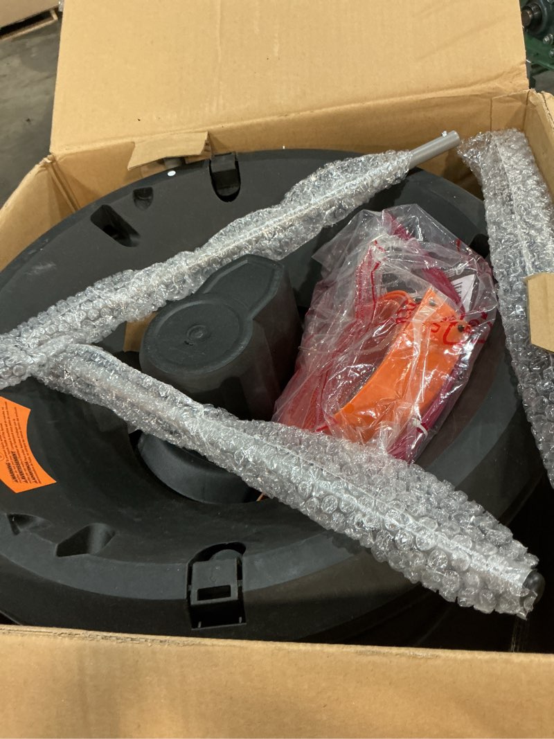 Condition photo showing Good Condition for worx 13 amp electric leaf mulcher, leaf shredder with high-compression mulching, powerful & compact yard waste shredder, corded, wg430
