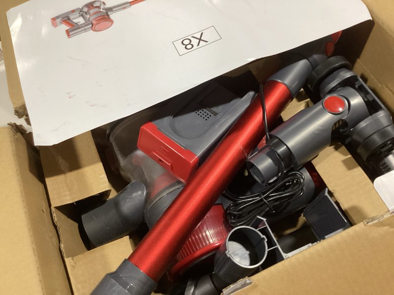 cordless vacuum cleaner, 35kpa vacuum cleaner for home, 45mins stick vacuum with led display, anti-t